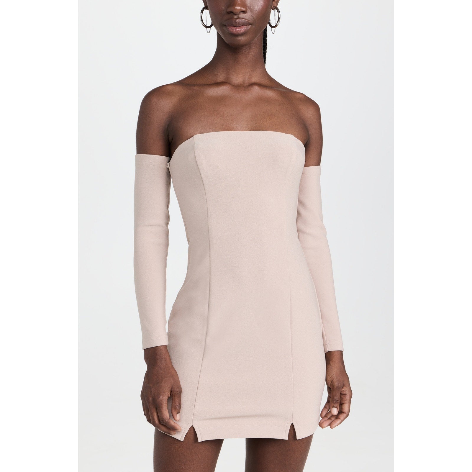 Elliatt 'Decor' Tan Long Sleeve Dress Size S - NWT