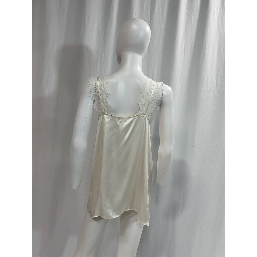 Cami Nyc 'Esme' White Silk Cami Size S