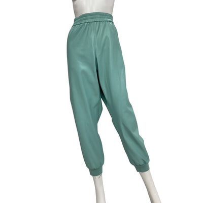 Alice + Olivia Sleek Breeze Pete Vegan Leather Pants Size XL