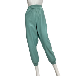 Alice + Olivia Sleek Breeze Pete Vegan Leather Pants Size XL