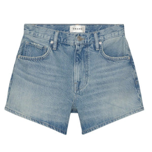 Frame Classic Blue Le Super High Shorts Size 24