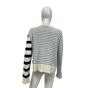 Baum Und Pferdgarten 'Centa' Blue Polyamide Sweater Size M