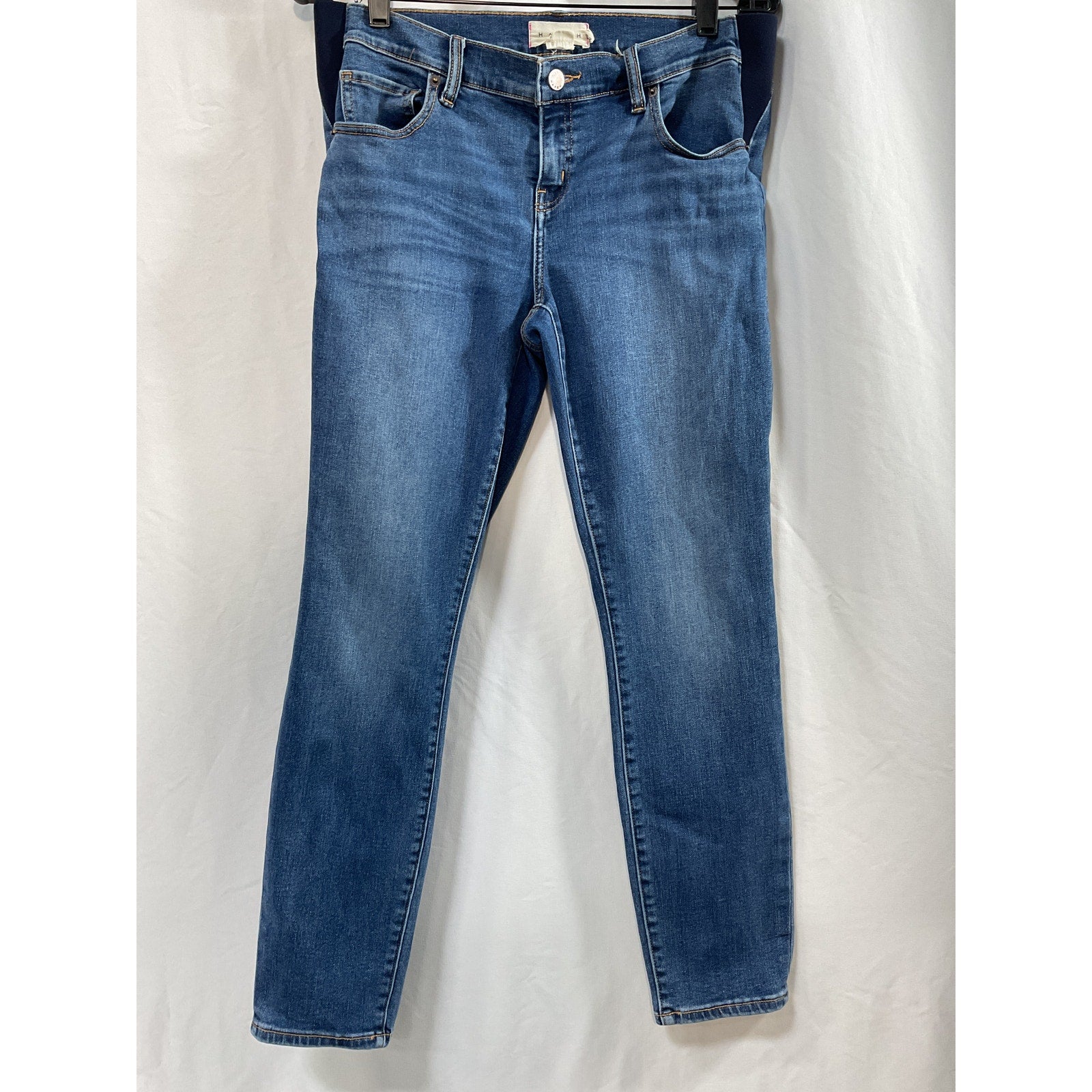 Hatch The Slim Maternity Blue Cotton Denim Jean Size 29