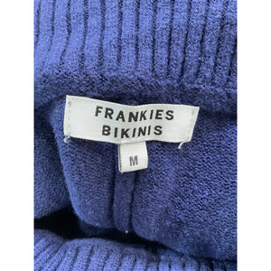 Frankies Bikinis 'Mason' Blue Cloud Knit Pant Size M