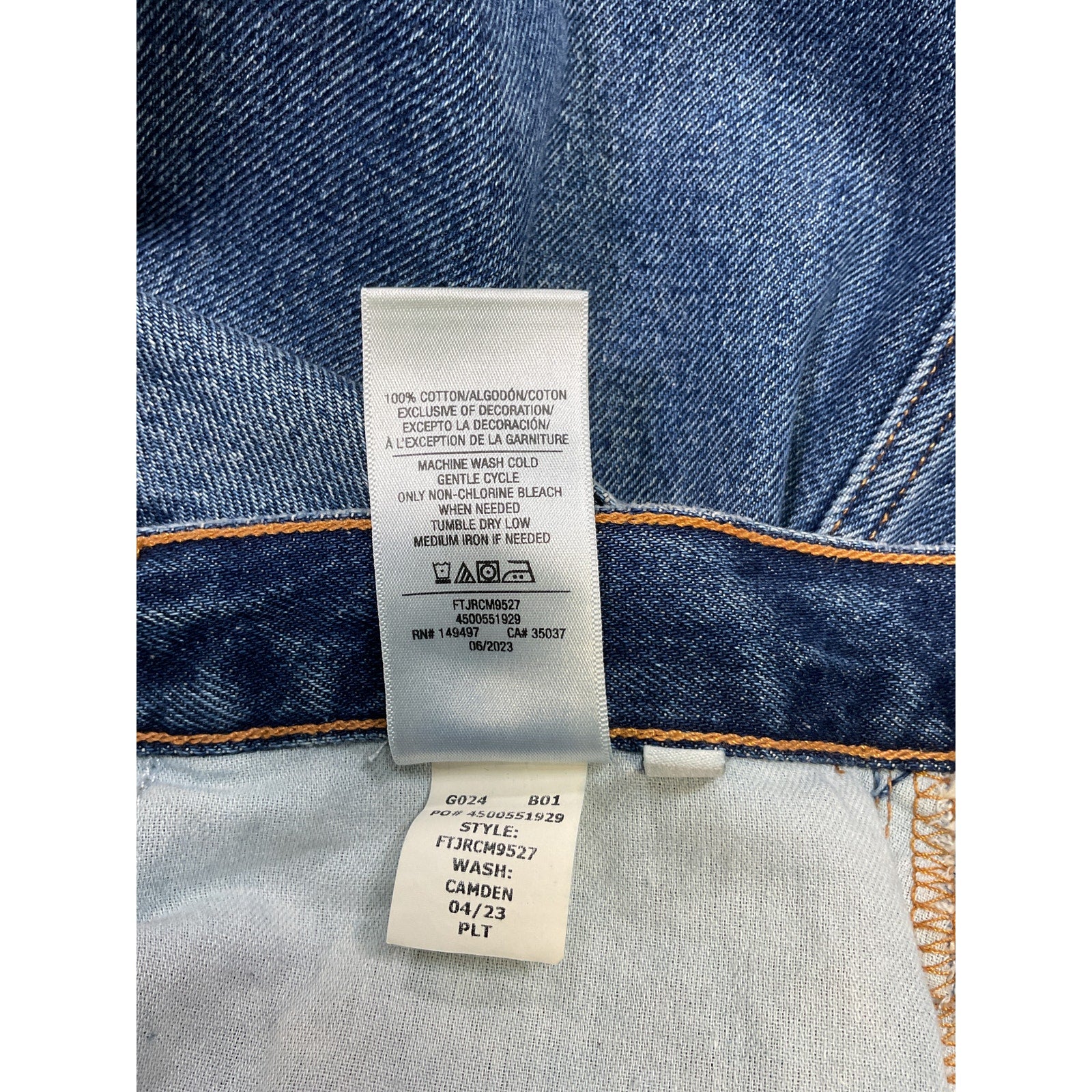 Favorite Daughter 'Sadie' Blue Cotton Denim Maxi Skirt Size 25