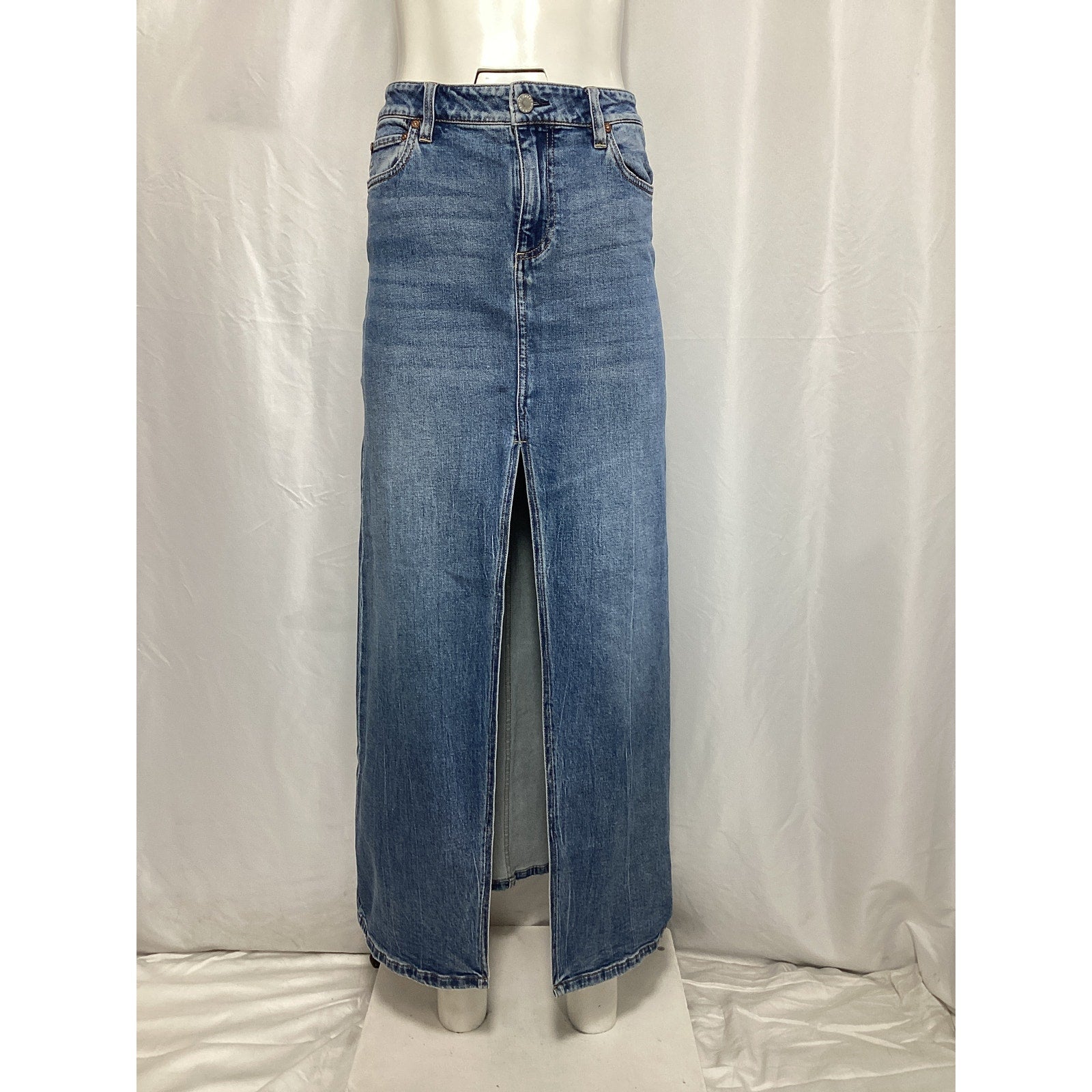 Alice + Olivia 'Rye' Blue Skirt Size 26