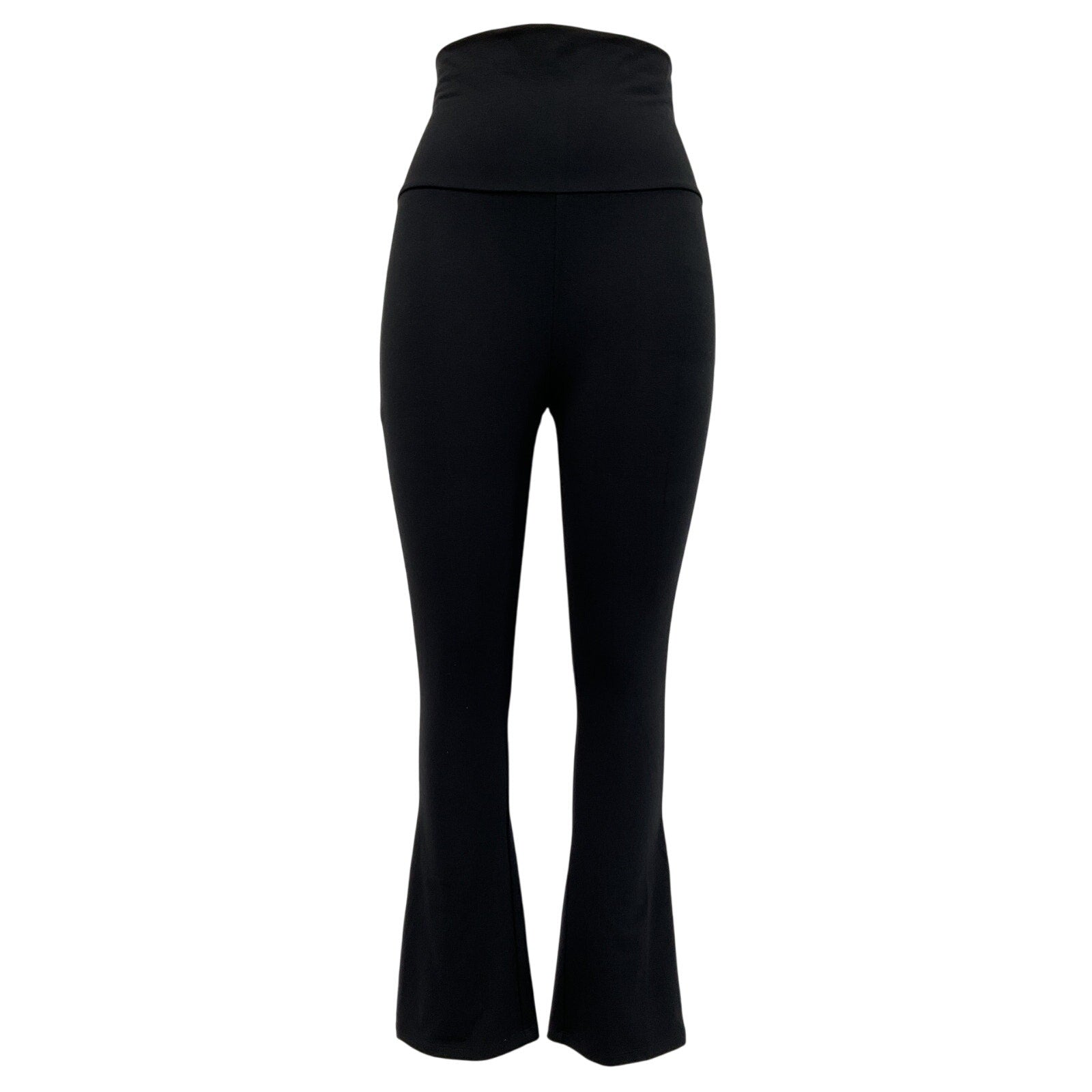 Hatch Black Viscose The Ultimate Before, During & After Crop Flare Legging Size XS