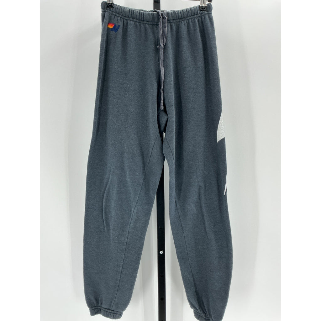 Aviator Nation 'Bolt' Black Polyester Sweatpants Size S