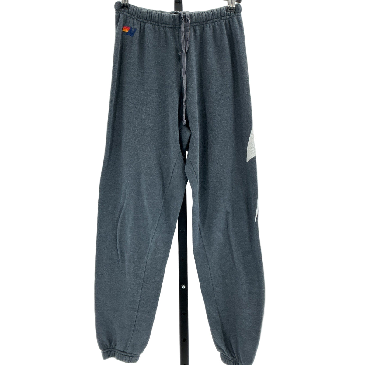 Aviator Nation 'Bolt' Black Polyester Sweatpants Size S