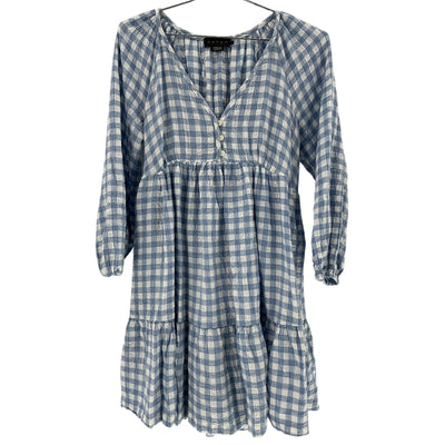 Hatch Gingham Multicolor Kelsey Dress Size 1