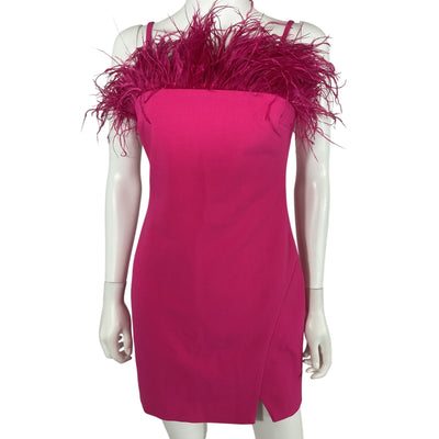 Likely Feathered Fuchsia Katy Dress Size 4