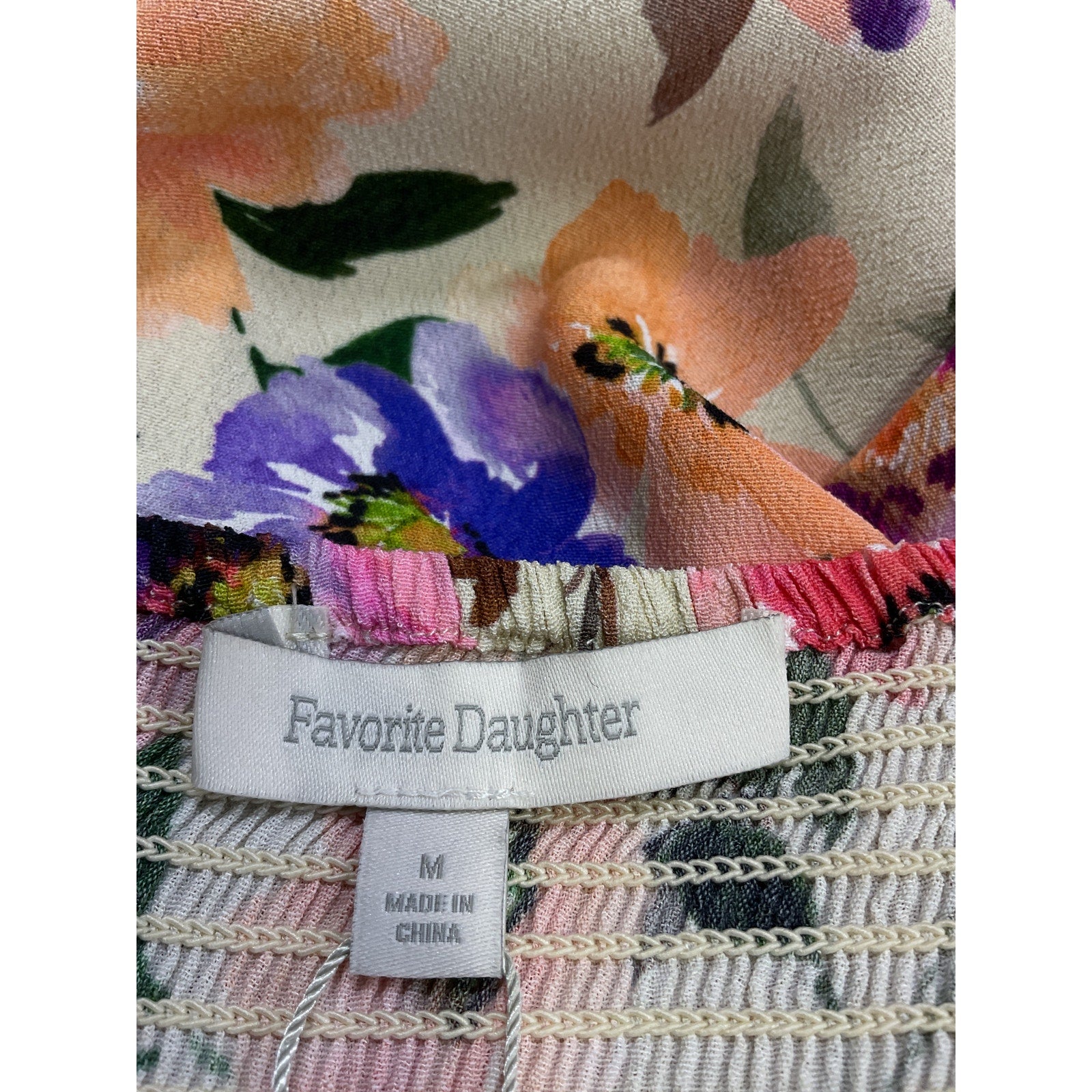 Favorite Daughter 'The Slow Dancing' Pink Halter Top Size M - NWT