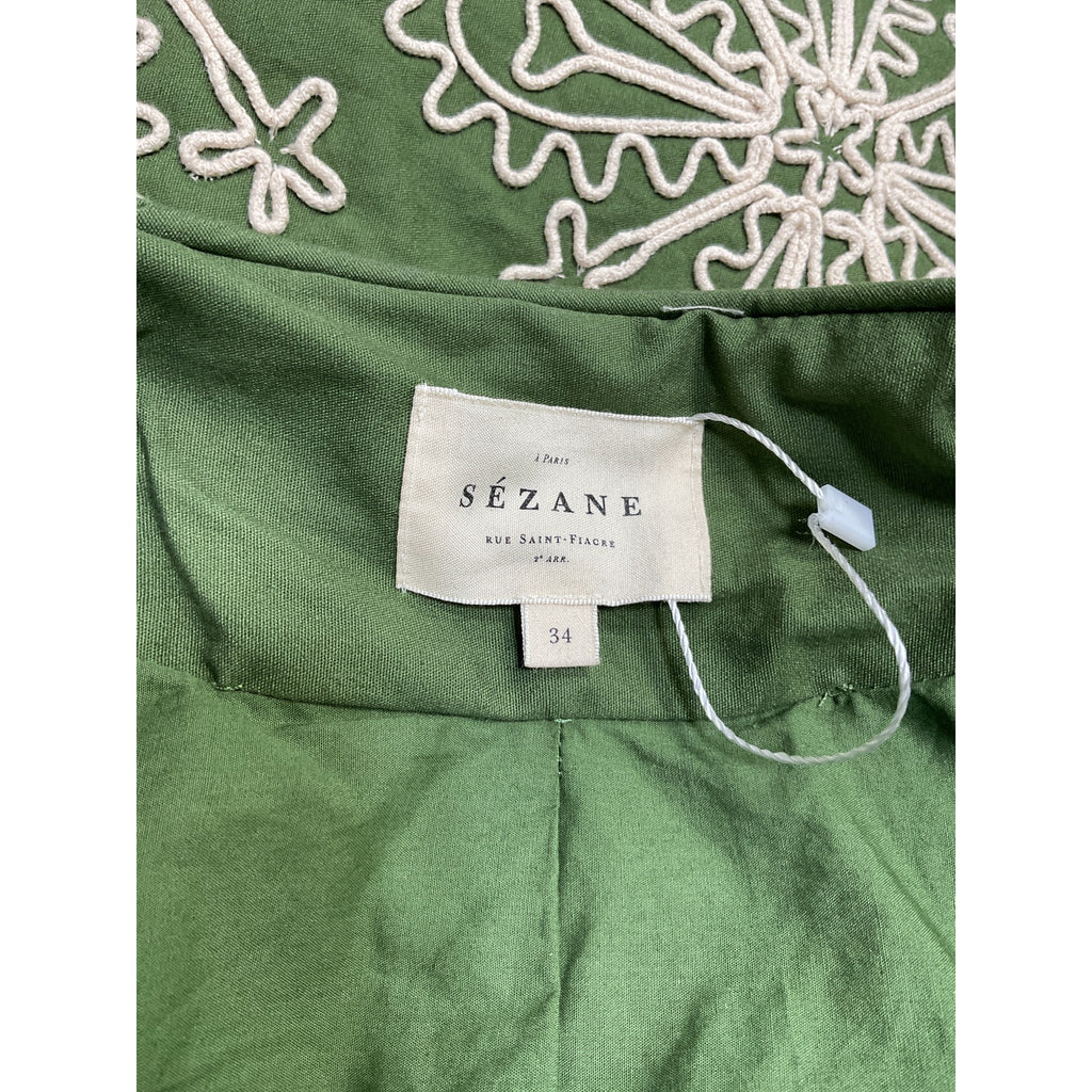 S�zane 'Ewan' Green Jacket Size 34