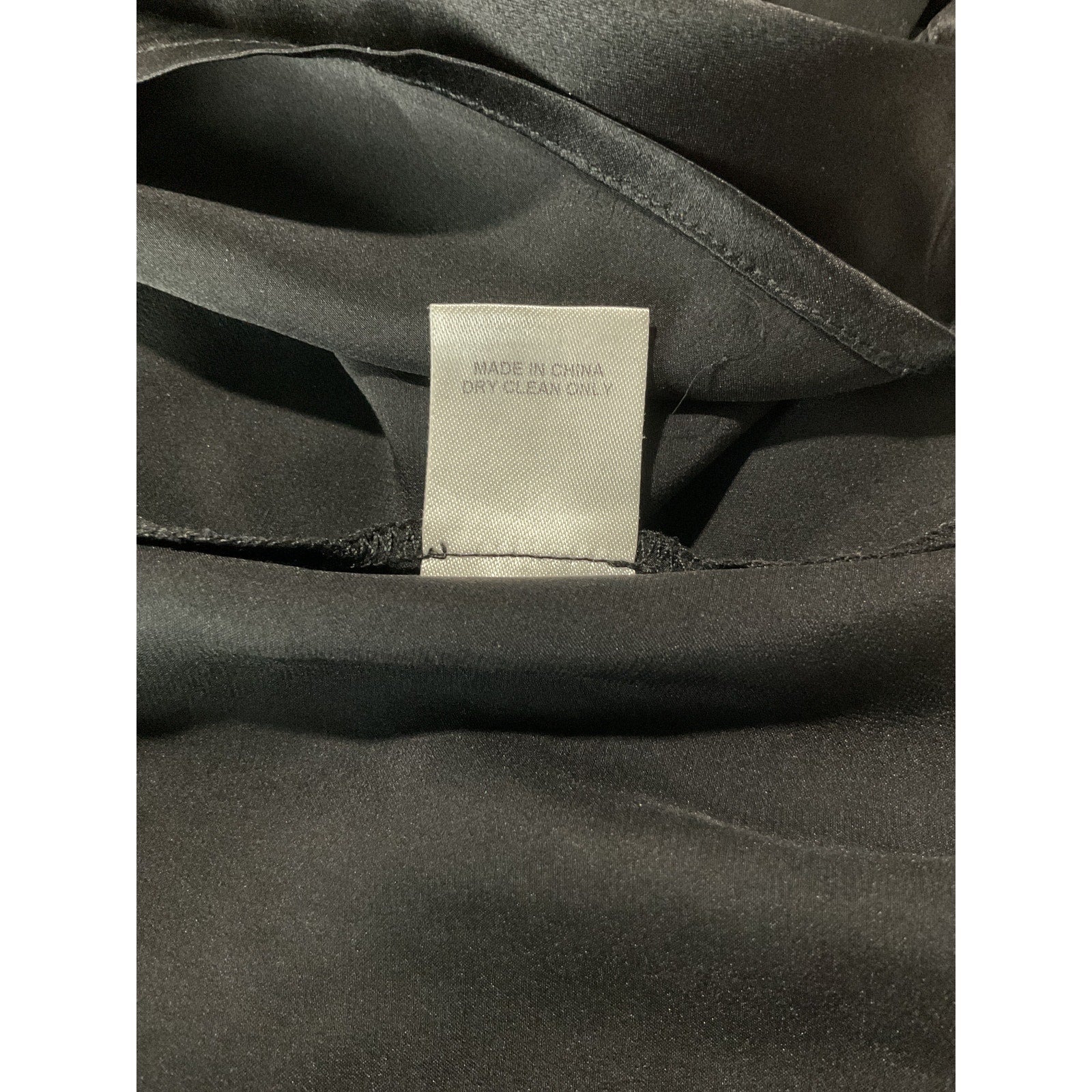 The Sei 'Halter' Black Silk Open Back Top Size 0