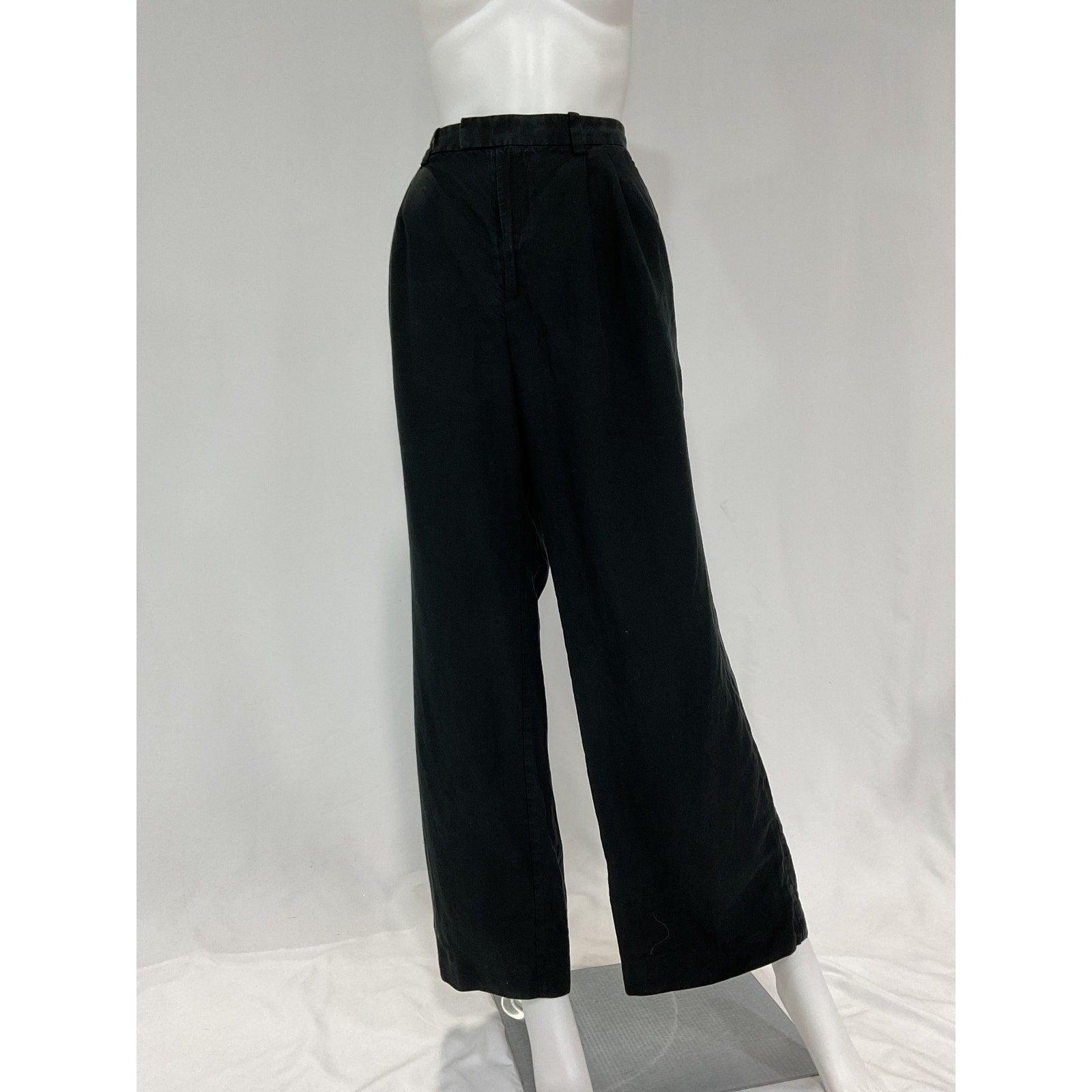 Favorite Daughter 'The Agnes' Black Linen Pant Size 12