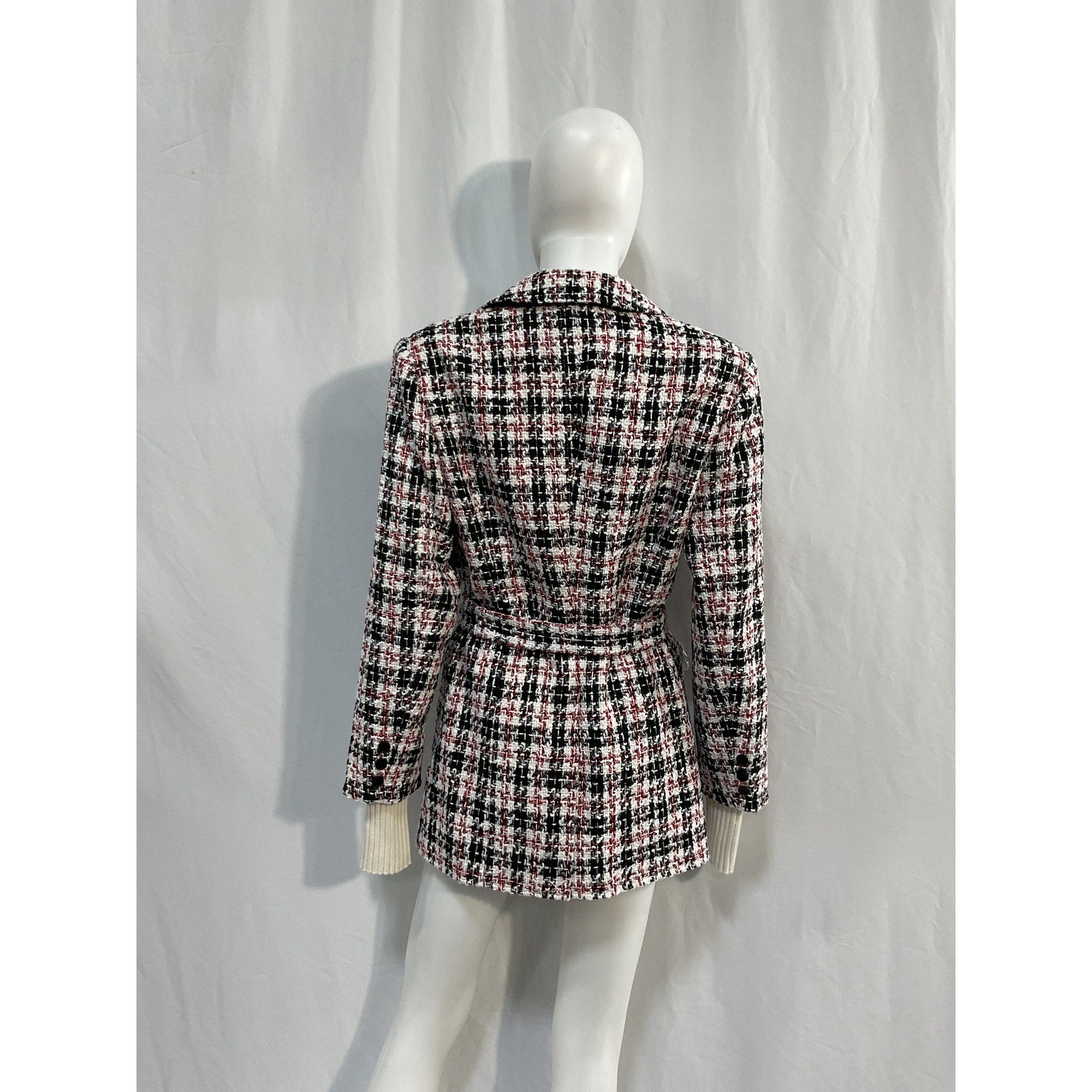 Favorite Daughter 'The City' Black Polyester Blazer Size L