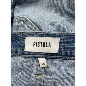 Pistola 'Denim' Blue Cassie Crop Denim Jeans Size 26