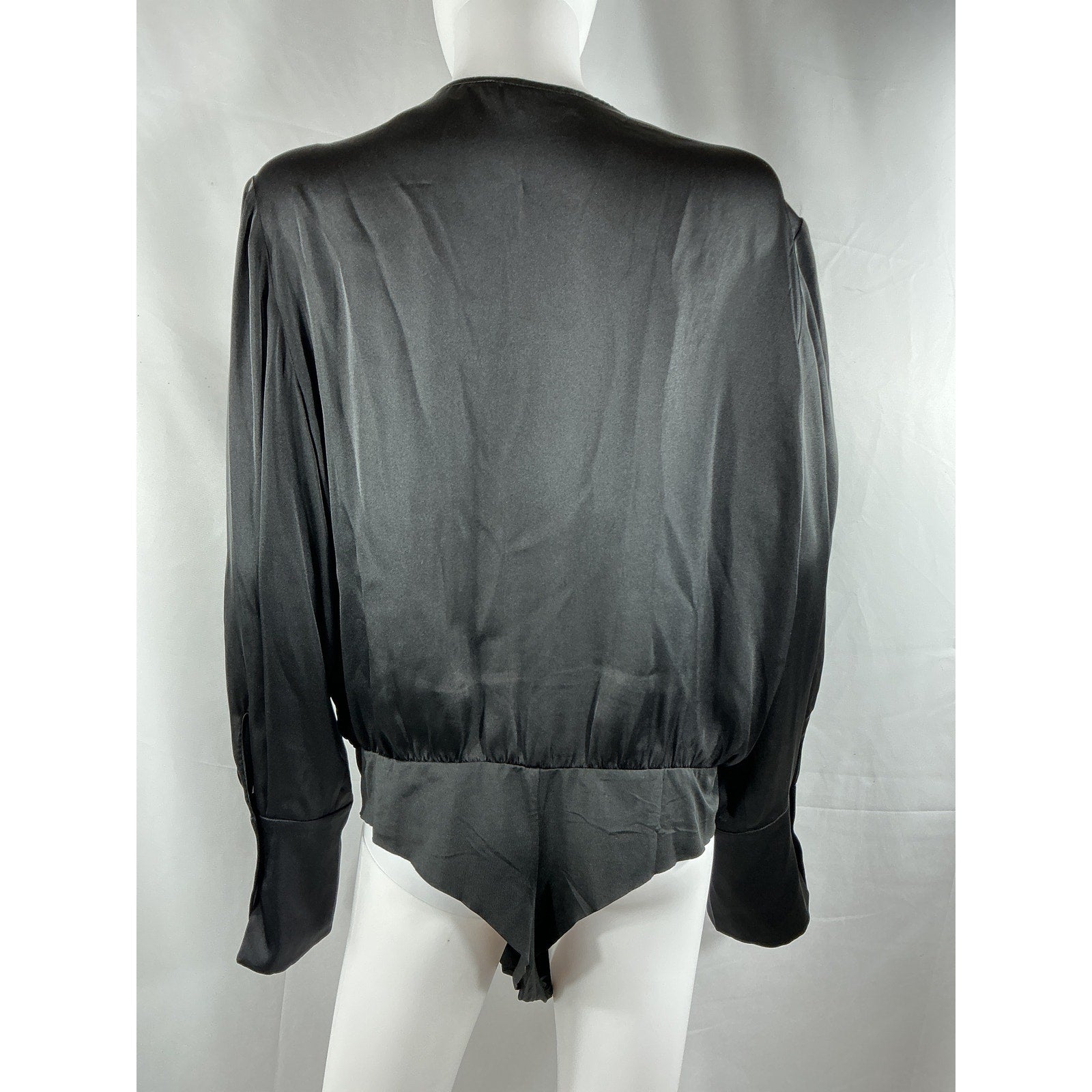 Favorite Daughter 'The Date' Black Polyester Blouse Size XL