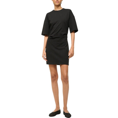 Staud Sleek Black Truman Mini Dress Size XS NWT