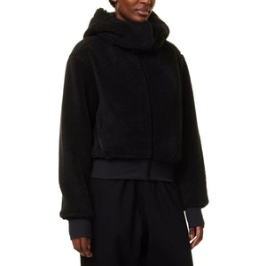 Alo Yoga Cozy Black Foxy Sherpa Jacket Size S