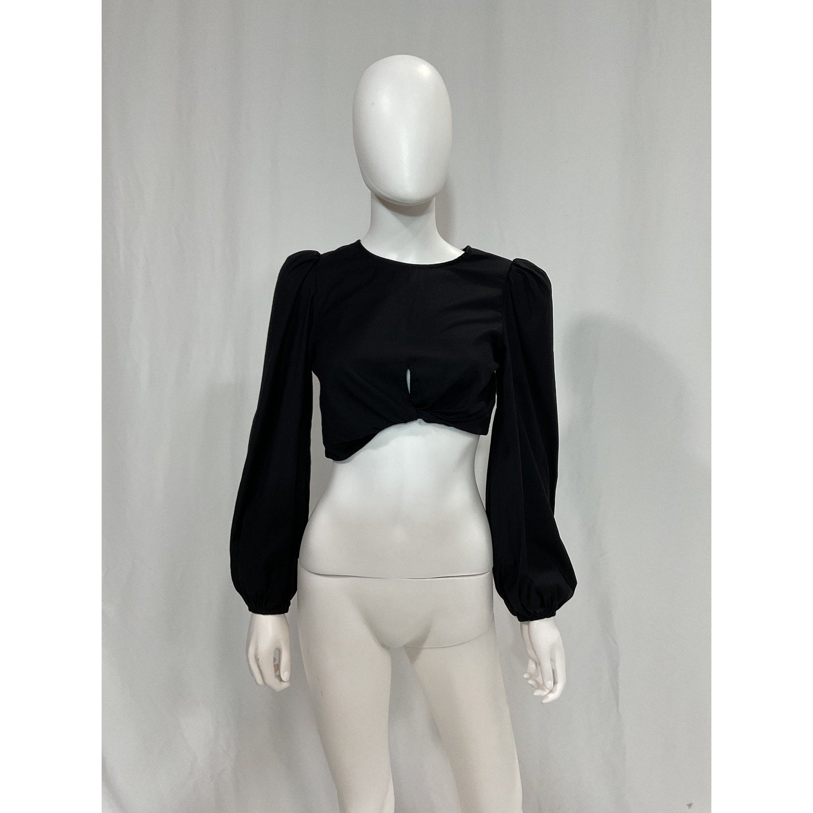 Reformation 'Derek' Black Top Size 2