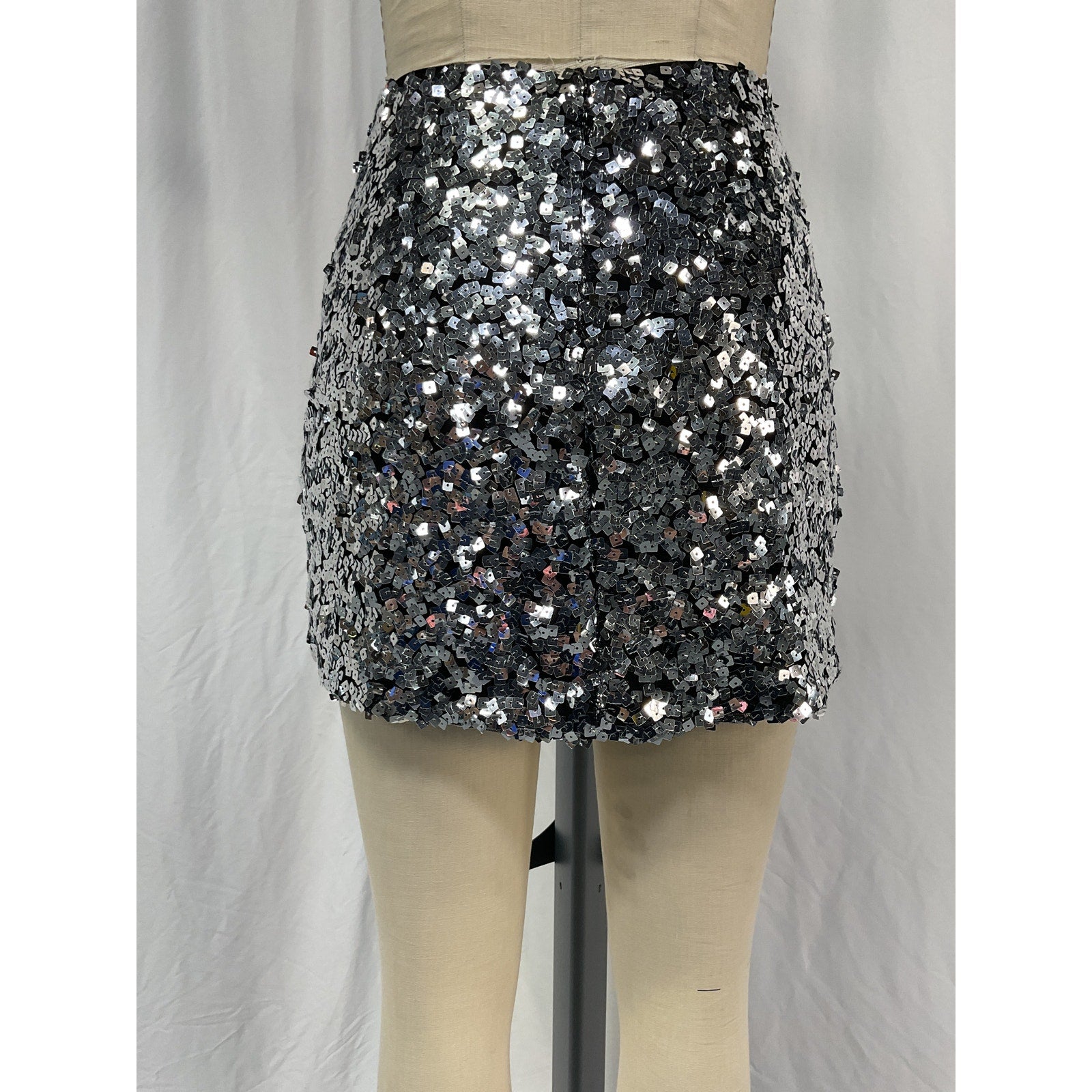 Reformation 'Veranda' Black Polyester Skirt Size 2