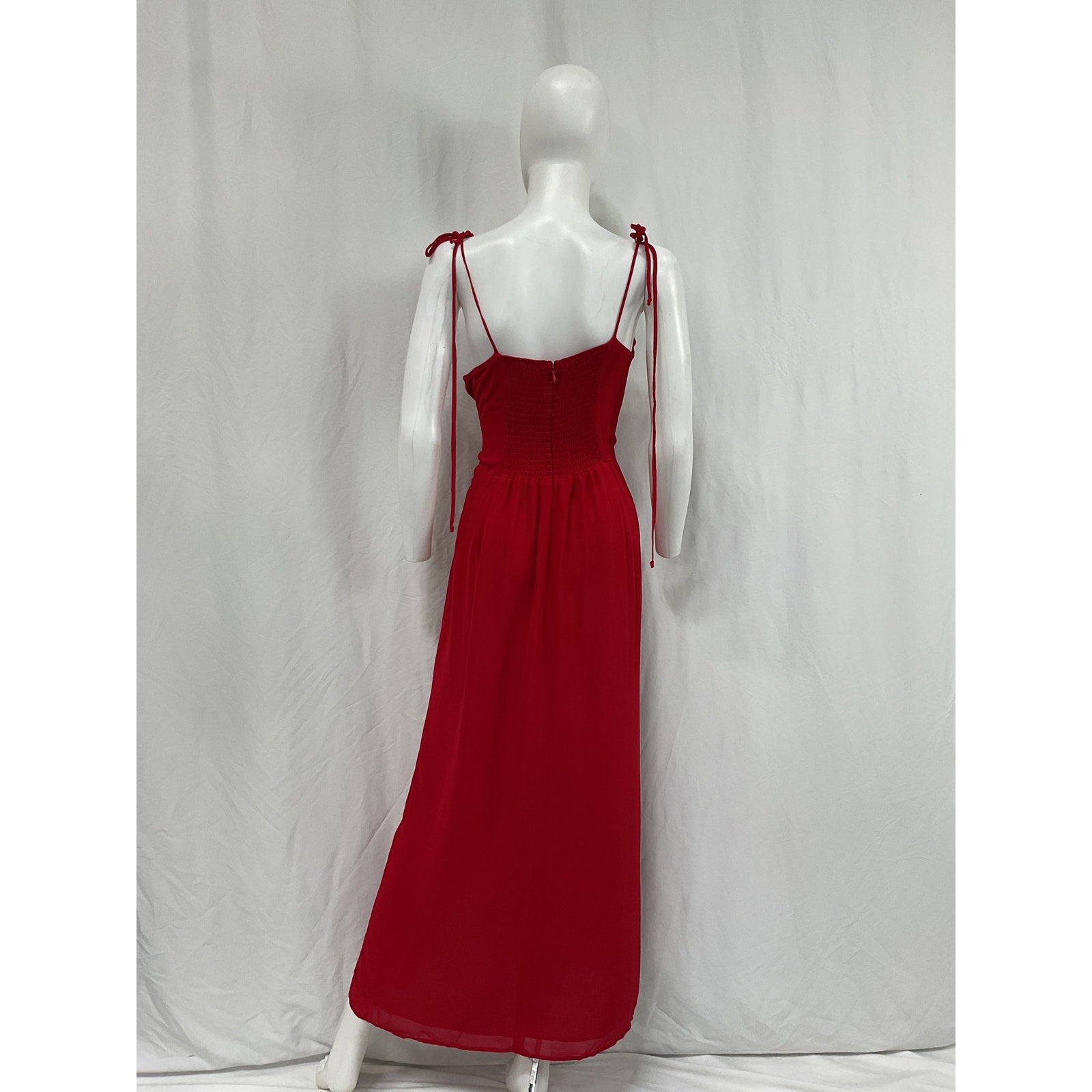 Reformation 'Juliette' Red Dress Size 16