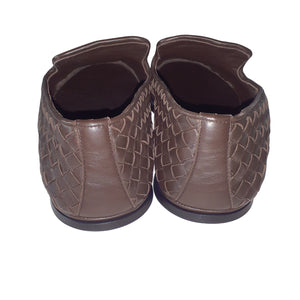 Bottega Veneta Woven Fondant Intrecciato Loafers Size US 9.5