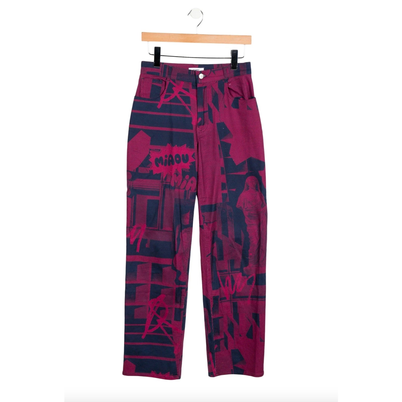 Miaou 'Fargo' Red Pant Size S
