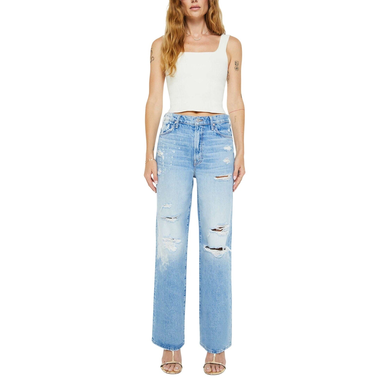 Mother 'The Spitfire' Blue Sneak Size 28