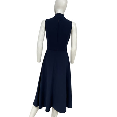 Black Halo Sleeveless Blue Carolina Dress Size 4