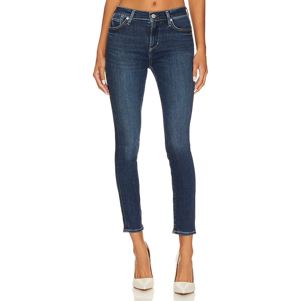Citizens Of Humanity Sleek Courtland Rocket Ankle Denim Jeans Size 27 NWT