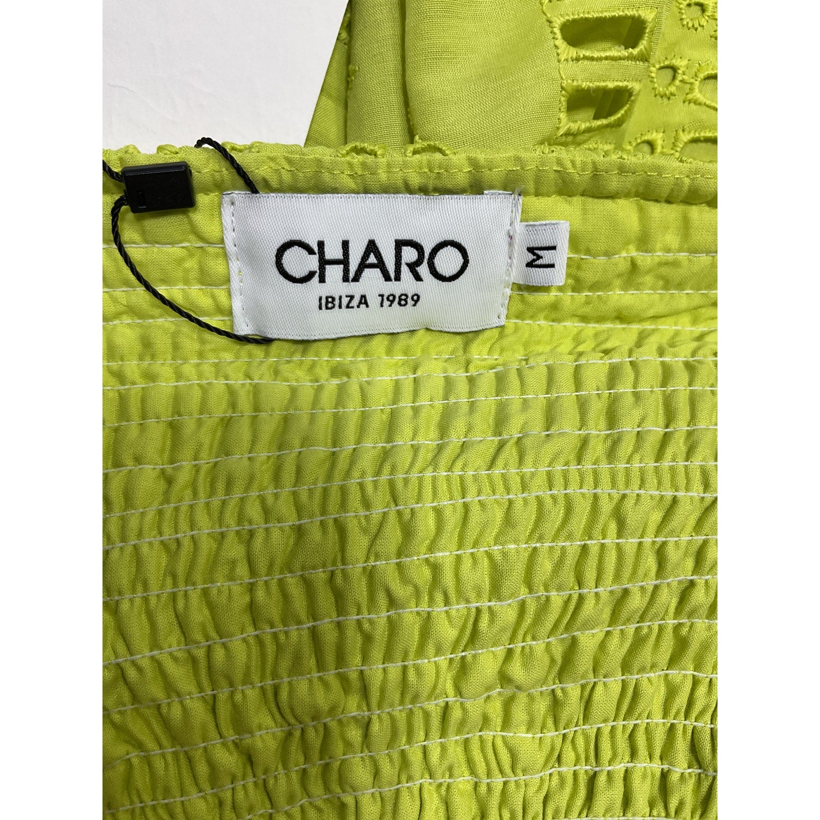 Charo Ruiz 'Ricka' Green Polyester Short Dress Size M - NWT