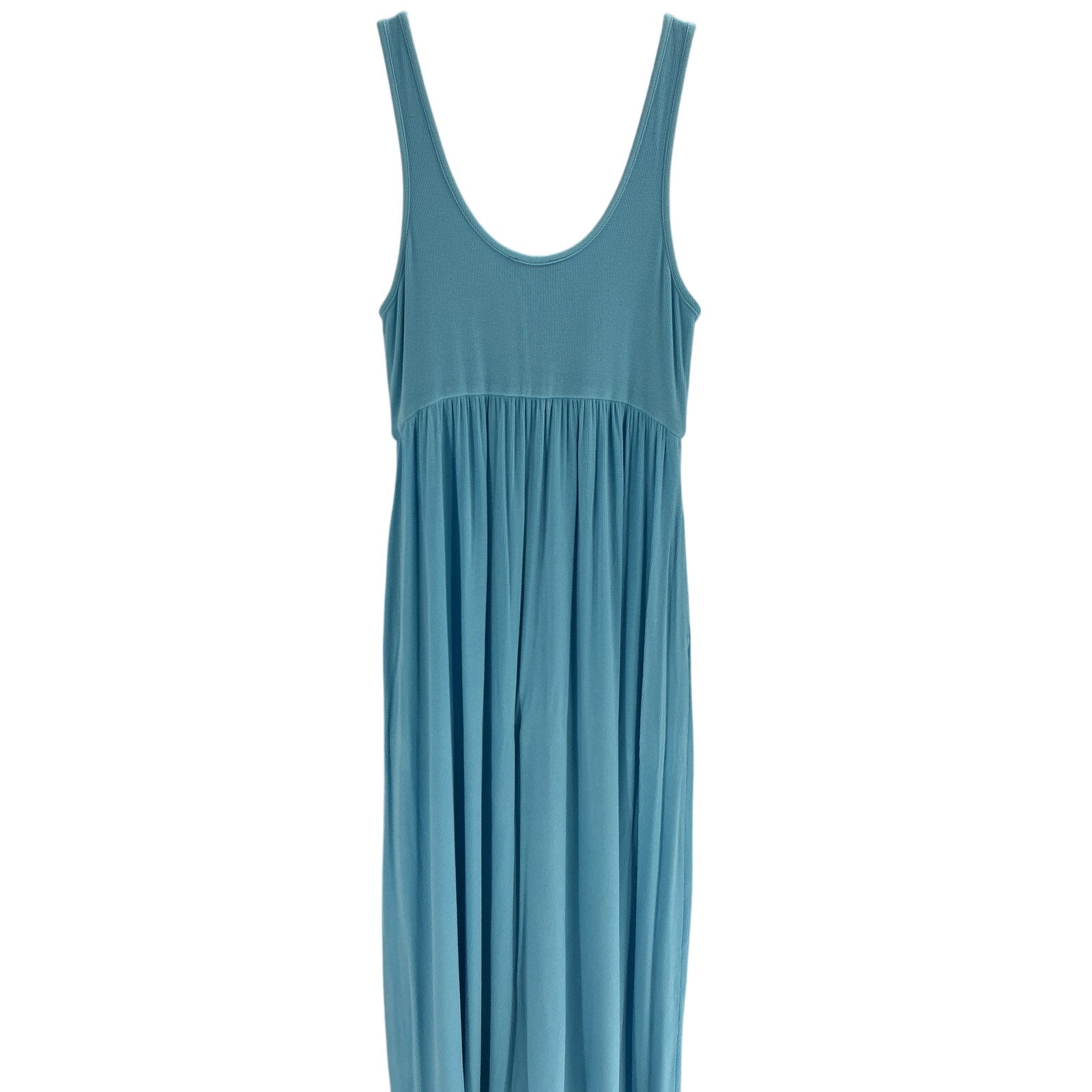 Hatch The Softest Blue Rib Nursing Tank Dress Size 2