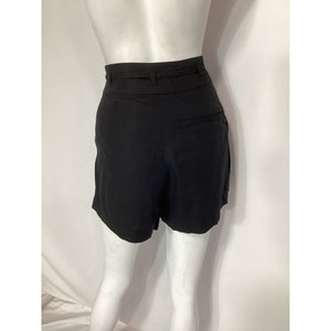 L'Academie 'Jennica' Black Linen Short Size S