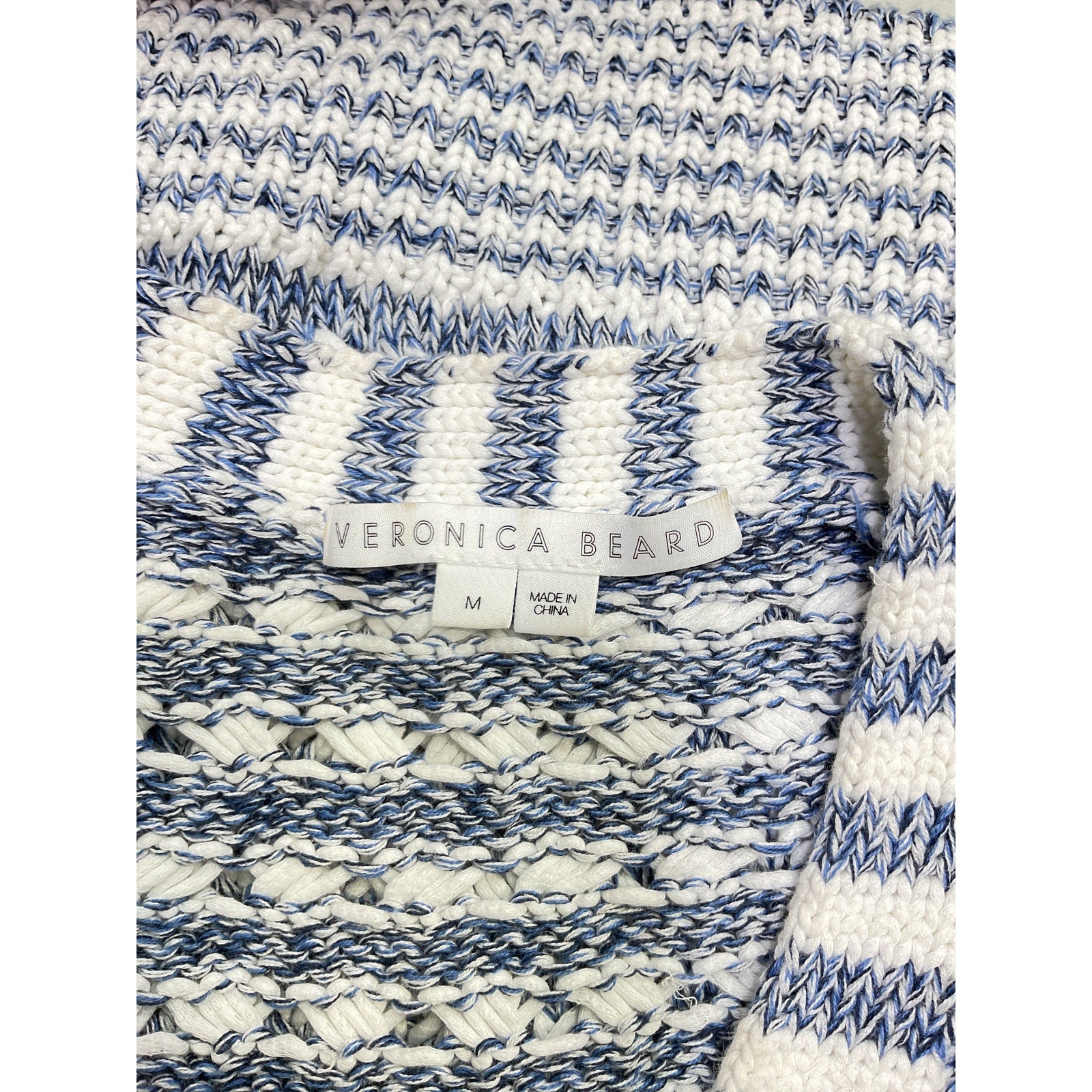 Veronica Beard 'Artura' Blue Cardigan Size M