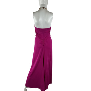 Veronica Beard Ruched Fuchsia Reze Dress Size S