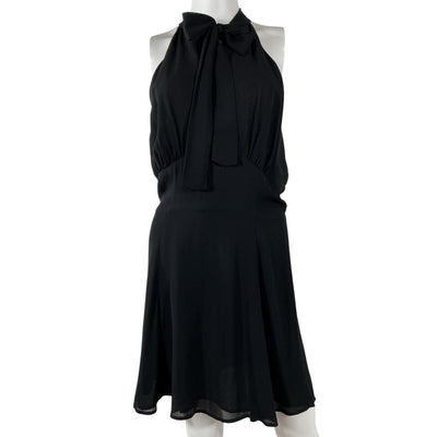 Reformation Chic Black Aylani Dress Size 10