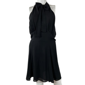 Reformation Chic Black Aylani Dress Size 10
