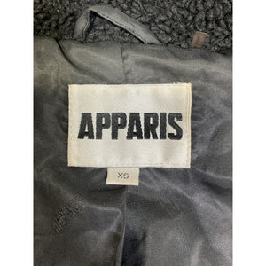 Apparis 'Daryna' Black Coat Size XS