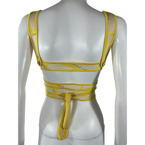 Alexis 'Noma' Yellow Rayon Top Size L