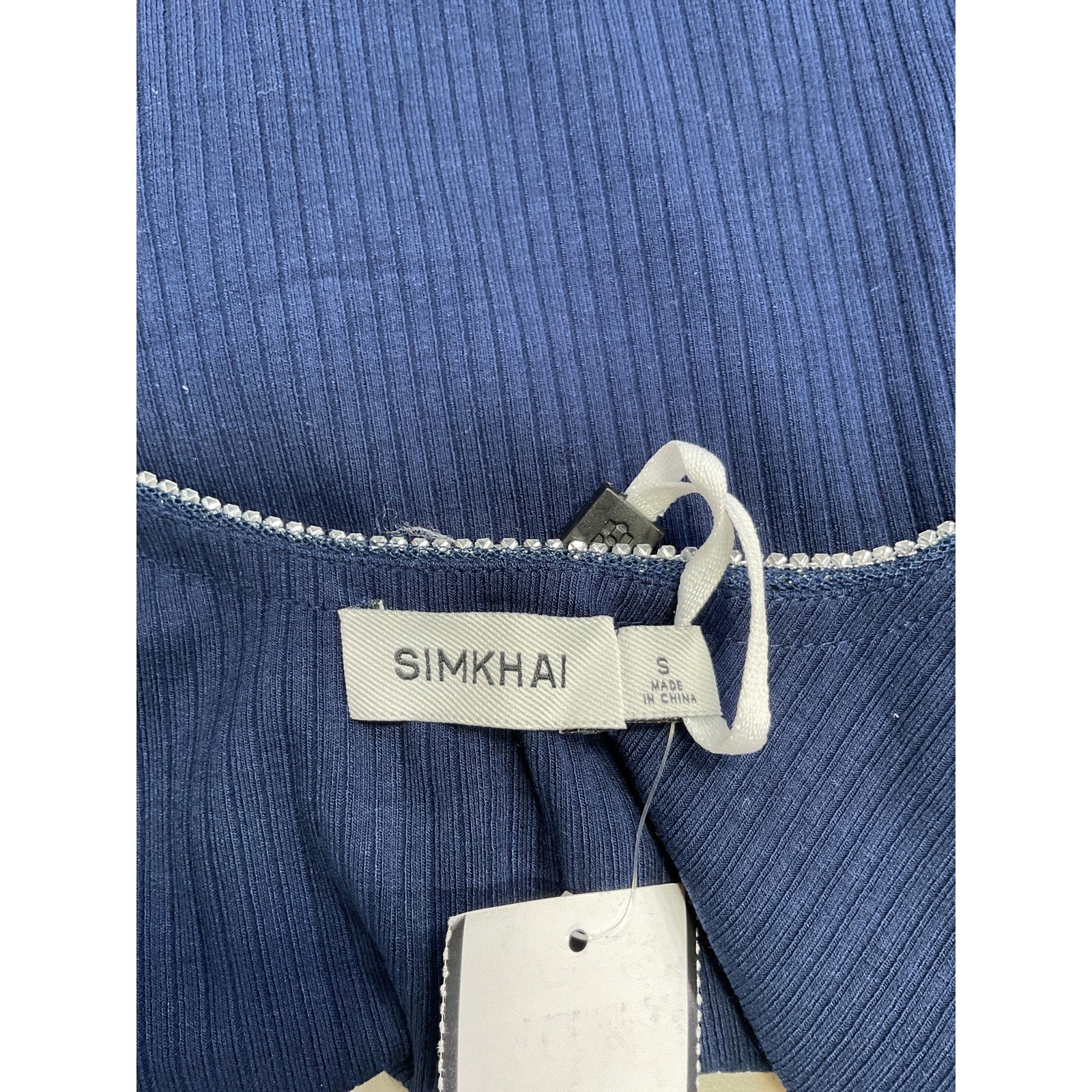 Simkhai 'Palma' Blue Scoop Neck Tank Top Size S - NWT