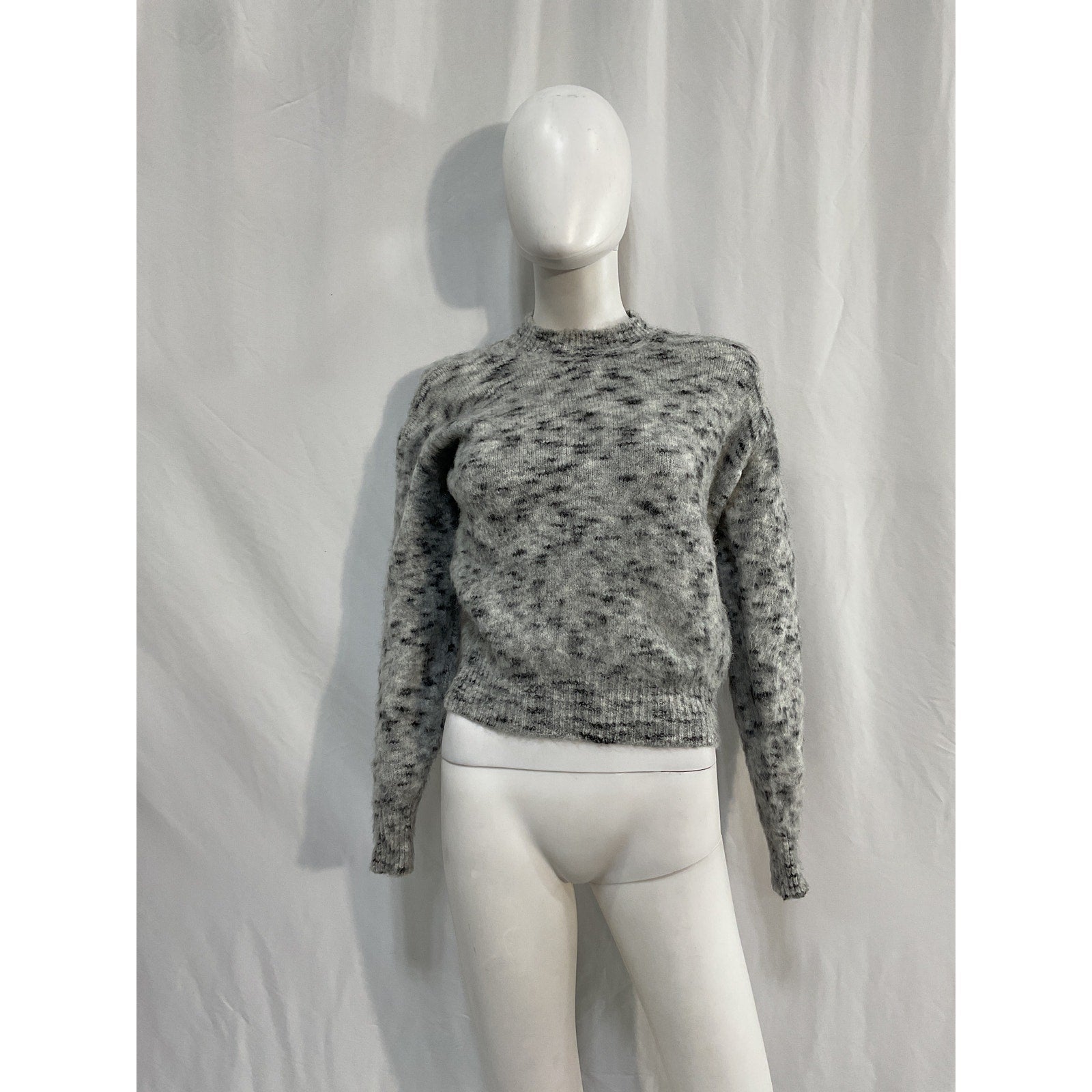 Isabel Marant 'Morena' Black Polyacrylic Sweater Size 34