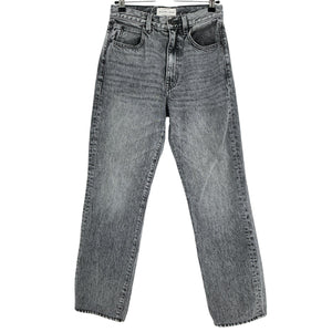 Slvrlake High Rise Gray London Crop Denim Jeans Size 26