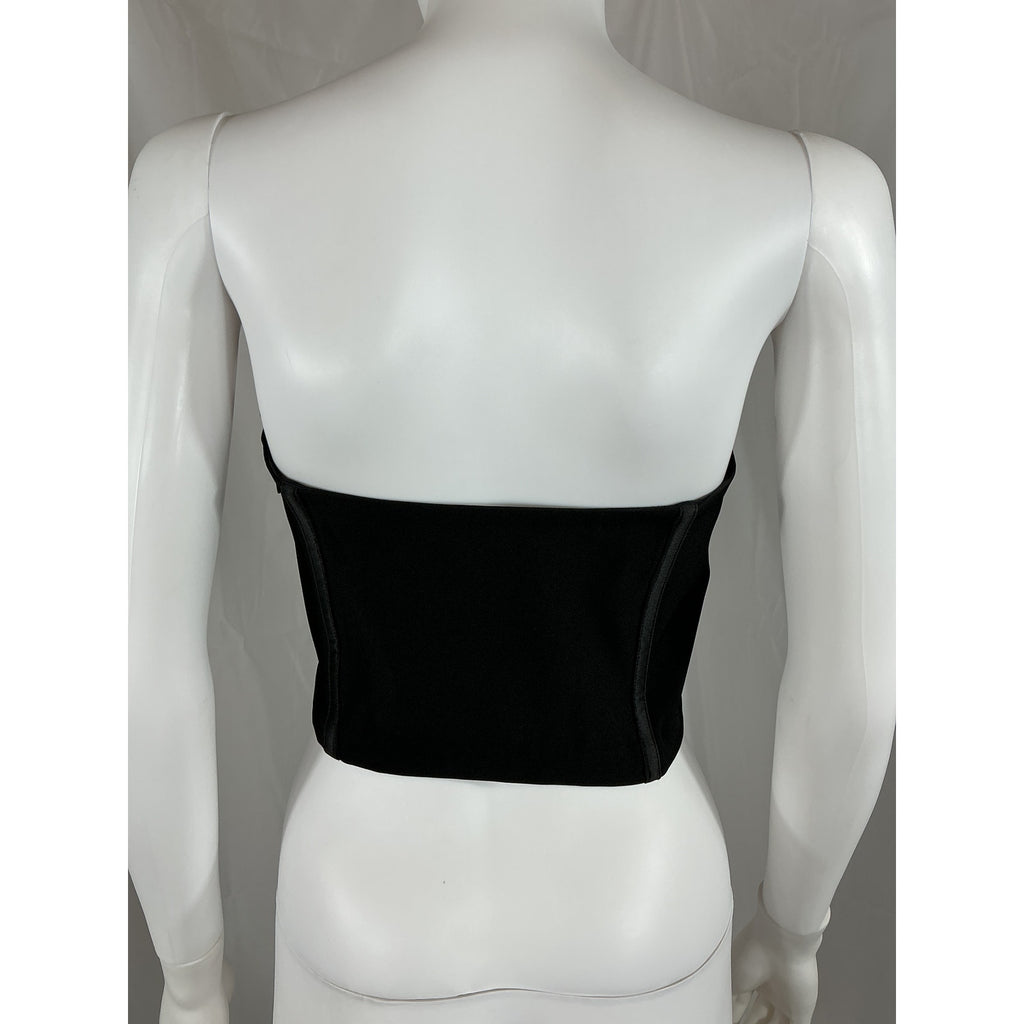 Retrofete 'Nicki' Black Polyester Top Size S