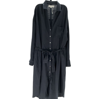 Lspace Belted Black Barcelona Shirt Dress Size XS / S
