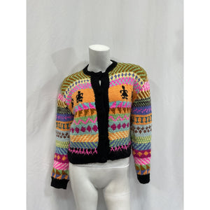 Tach Clothing 'Catalina' Pink Merino Wool Cardigan Size M