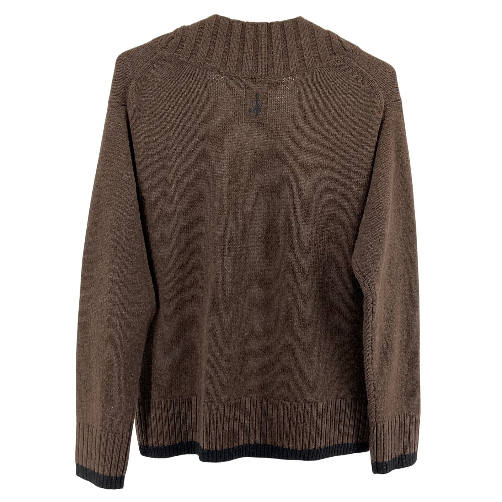 J.W. Anderson Brown Wool And Cashmere-Blend Sweater Size M