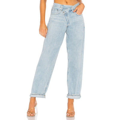 Agolde Relaxed Suburbia Criss Cross Denim Jeans Size 26