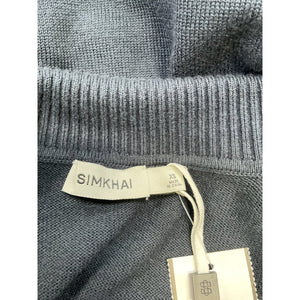 Simkhai Classic Midnight Polo Sweater Size XS NWT